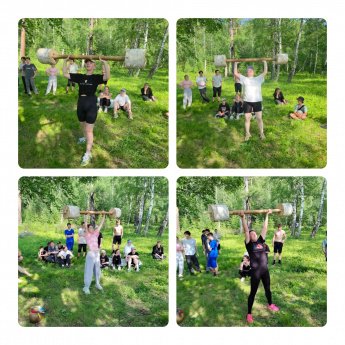 День молодежи. Спортивные командные эстафеты.