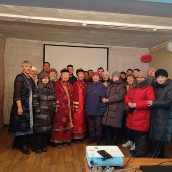 23 февраля в Доме Досуга посёлка Большое Голоустное  состоялся праздничный концерт, посвящённый началу Сагаалгана